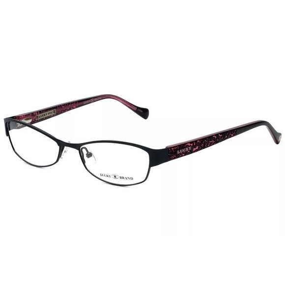 LUCKY Eyeglasses LUDELILAH-BLK-52 Size 52/16/rectangular BRAND NEW main image 4